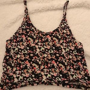 Floral crop top